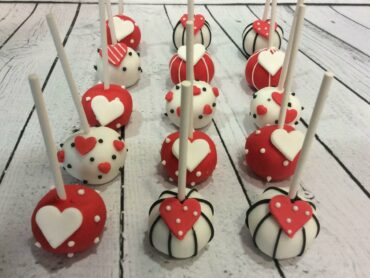 Cakes pops Valentines