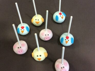 Cake pops ζωάκια