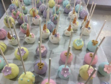 Cake pops Μονόκερος