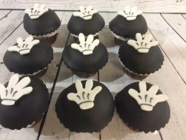 Cup cakes παλάμες Mickey